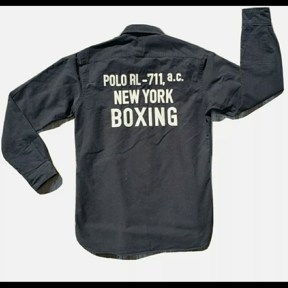 Ralph Lauren Double RL Other - Polo Stadium Series Ralph Lauren Black Polo RL-711